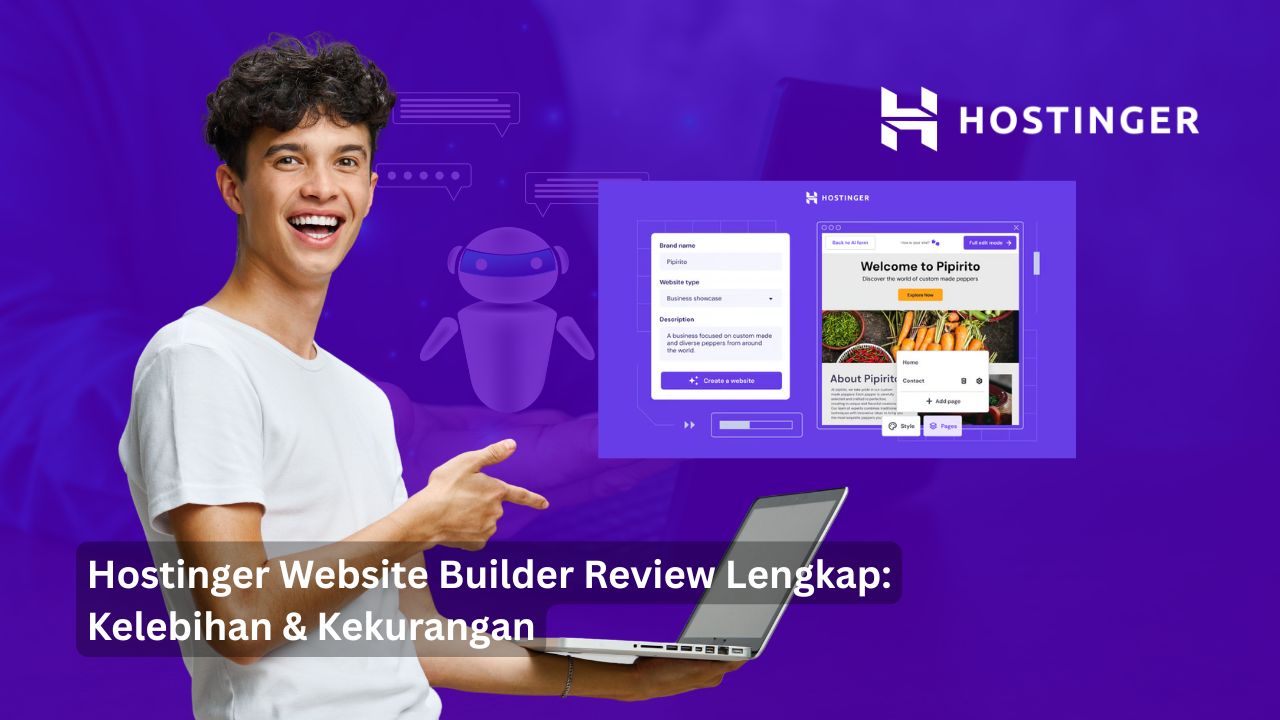 Hostinger Website Builder Review Lengkap: Kelebihan & Kekurangan